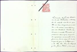Carta de la Biblioteca-Museu Balaguer confirmant l'assistència a la vetllada necrològica a Victor Balaguer