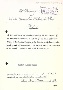 Invitació a una missa