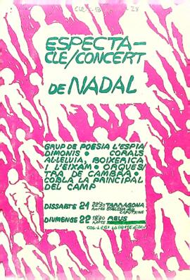 Espectacle/concert de Nadal