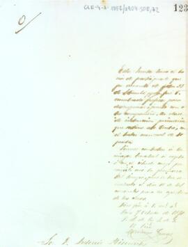 Carta de la junta de govern a Antoni Miserachs per demanar que contesti la proposta que se li ha ofert com a professor de l'entitat