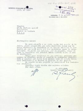 Sobre les classes d'italià al Centre de Lectura