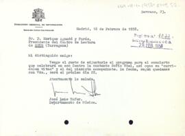 Programa del concert de Sofía Nöel