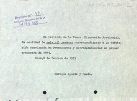 Confirmació per haver rebut un pagament