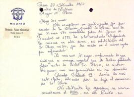 Carta d'Antonio Fusco Ametller