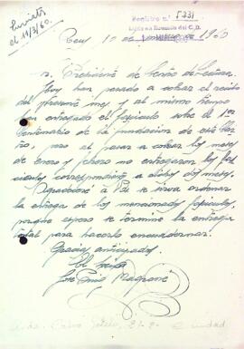Carta de Josep Puig Magrané
