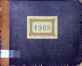 Registre de socis de l'any 1908