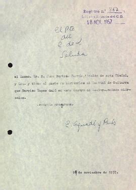 Carta a l'alcalde de Reus