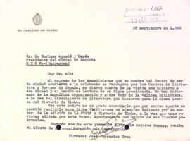 Carta de l'alcalde d'Elx