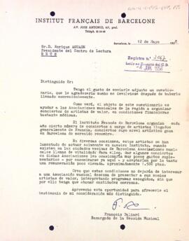 Sobre l'organització de concerts