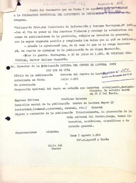 Dades de la Revista del Centre de Lectura