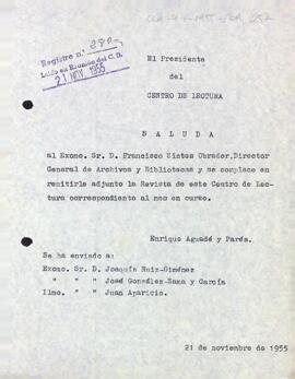 Enviament de la Revista del Centre de Lectura