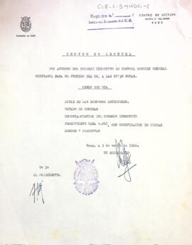 Convocatòria de la reunió general ordinària