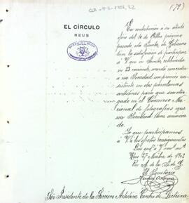 El Círculo de Reus ofereix un premi per al concurs de fotografia