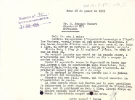 Carta a Joaquim Renart