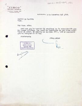 Petició de subscripció