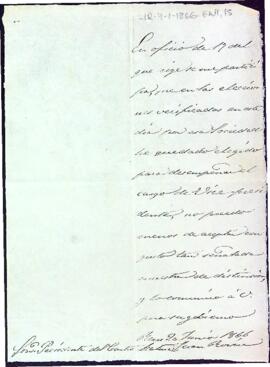 Carta de Joan Rovira acceptant el càrrec de Vicepresident de l'entitat