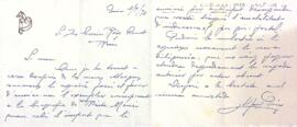 Carta d'Alfons Puig Claramunt a Enric Puig Cornet