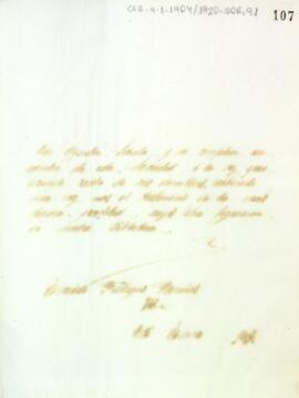 Agraïment del president, Evarist Fàbregas, a Agustí Sardà pels donatius entregats a l'entitat