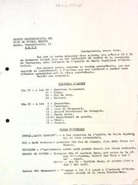 Carta del Club Futbol Reddis