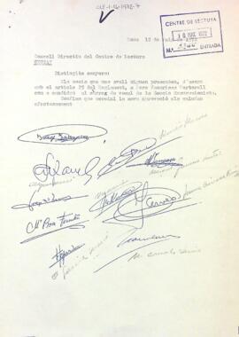 Proposta de candidats de la Secció Excursionista