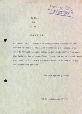 Carta a Altimir de Moura