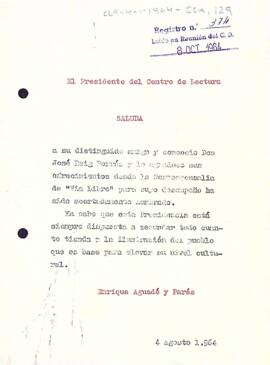 Felicitació pel nou càrrec