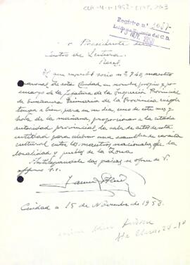 Jaume Aleu demana fer ús de la sala d'actes del Centre de Lectura