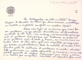 Carta de la Biblioteca Nacional