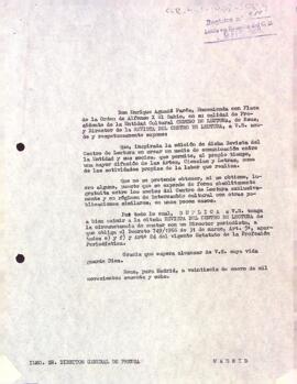 Carta del president al director general de premsa