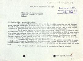 Felicitació del president al director general de premsa