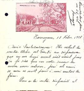 Carta d'Alfons Miquel a Joaquim Santasusagna