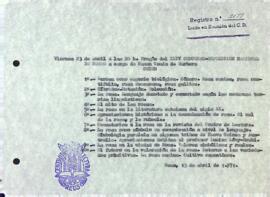 Programació del pregó del XXIV Concurs-Exposició Nacional de Roses