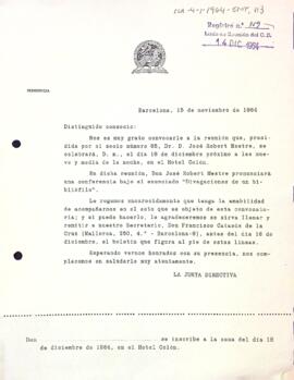 Convocatòria Associació de Bibliòfils de Barcelona