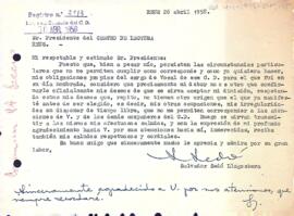 Dimissió de Salvador Sedó