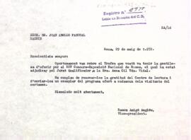 Agraïment a Joan Abelló