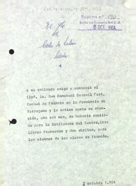 Agraïment per un donatiu