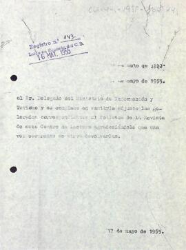 Enviament de les galerades de la revista del Centre de Lectura