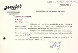 Carta d'Under Carbons al Centre de Lectura