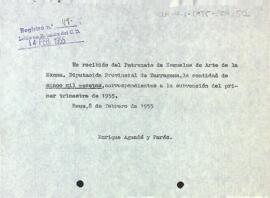 Confirmació per haver rebut un pagament