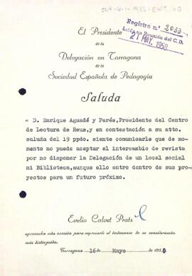 Negativa a l'intercanvi de revistes