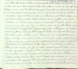 Carta de Ramon Vilella a Francesc Pallarès demanant explicacions per un donatiu que s'havia d'haver entregat del qual es desconeix la seva destinació actual
