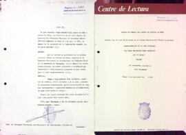 Petició d'autorització