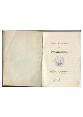 Llibre d'excursions del 1907 al 1910