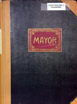 Llibre de caixa del Tresorer