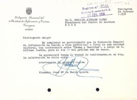 Patrocini d'una conferència