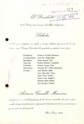 Presentació del nou president de la delegació de cinema del Reus Deportiu