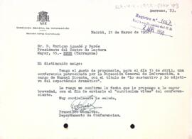 Proposta d'una conferència