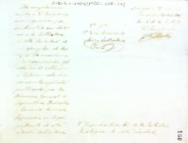 Agraïment al director de l'Estació Enològica de Reus pel donatiu fet a la biblioteca