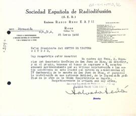Agraïment de la Sociedad Española de Radiodifusión