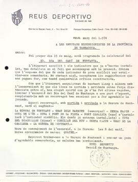 Carta del Reus Deportiu